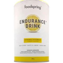 Foodspring Endurance Drink Bevanda al Limone Isotonica Sali Minerali e Energia 400gr