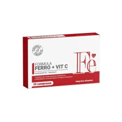 Formula Farmacia Ferro + Vitamina C per Carenza di Ferro 30 Compresse