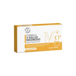 Formula Farmacia 4 Sali Di Magnesio per Energia e Funzione Muscolare 48 Compresse