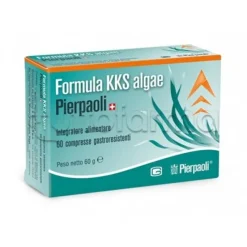 Formula KKS Algae Integratore con Spirulina Kombu e Klamath contro Stanchezza 60 Compresse