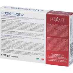 Forza Vitale Colesolv Integratore per il Colesterolo 30 Compresse