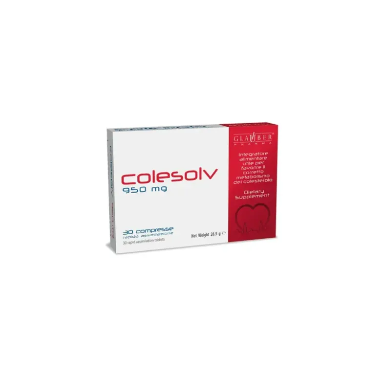 Forza Vitale Colesolv Integratore per il Colesterolo 30 Compresse