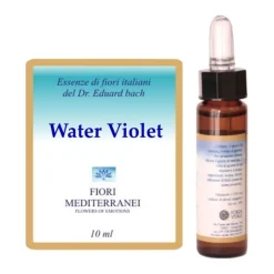 Forza Vitale Water Violet Fiori di Bach Mediterranei Equilibrio Emotivo 10ml