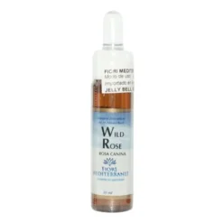 Forza Vitale Wild Rose Fiori di Bach Mediterranei Sostenere Motivazione 10ml