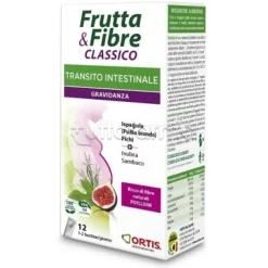 Frutta & Fibre Classico Gravidanza per Regolarità Intestinale in Gravidanza 12 Bustine