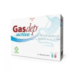 Gasdep Active Integratore per Gonfiore e Meteorismo 6+12 Bustine