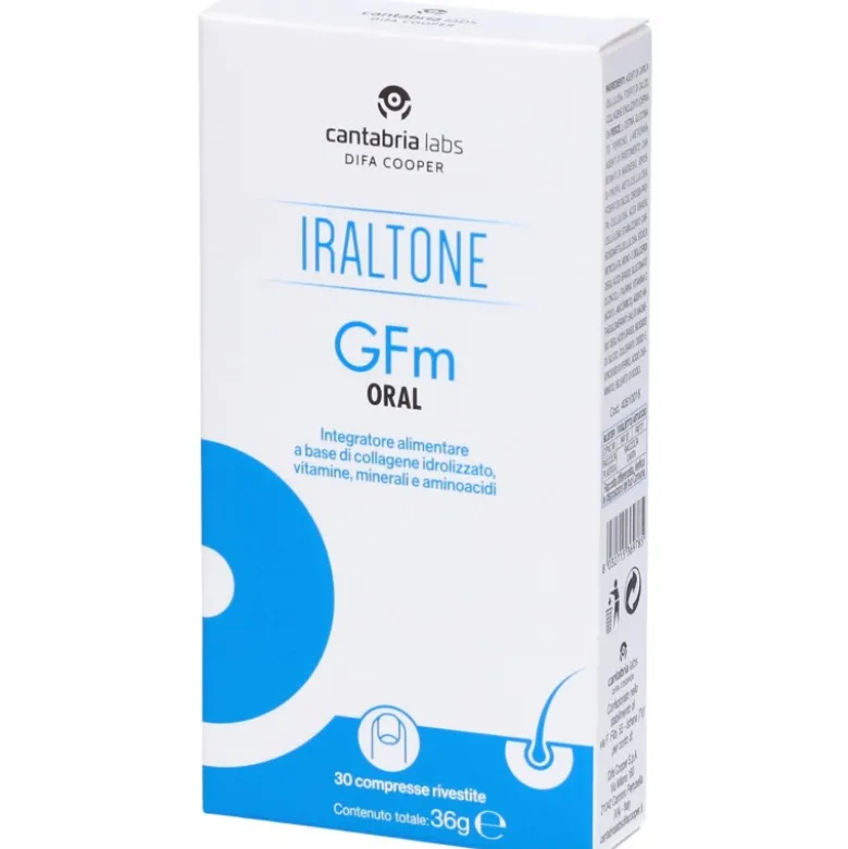 GFm Oral Iraltone Integratoreper Caduta Capelli 30 Compresse