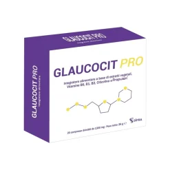 Glaucocit Pro Integratore per Vista e Sistema Nervoso 20 Compresse