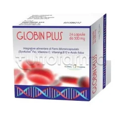 Globin Plus Integratore Alimentare 24 Capsule