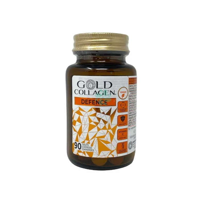 Gold Collagen Defence Integratore per Capelli e Unghie 90 Compresse