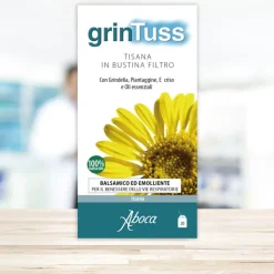 Grintuss Tisana Integratore Vie Respiratorie 20 Bustine