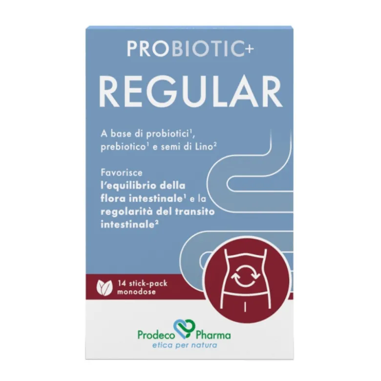 GSE Probiotic Plus Regular Integratore Equilibrio Intestinale 14 Stick
