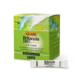 Guam Britannia Dren Plus Integratore Drenante Tè Verde 30 Bustine