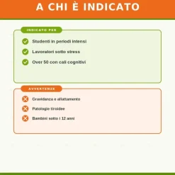 Gunabrain Integratore per Stanchezza Mentale e Memoria 30 Compresse