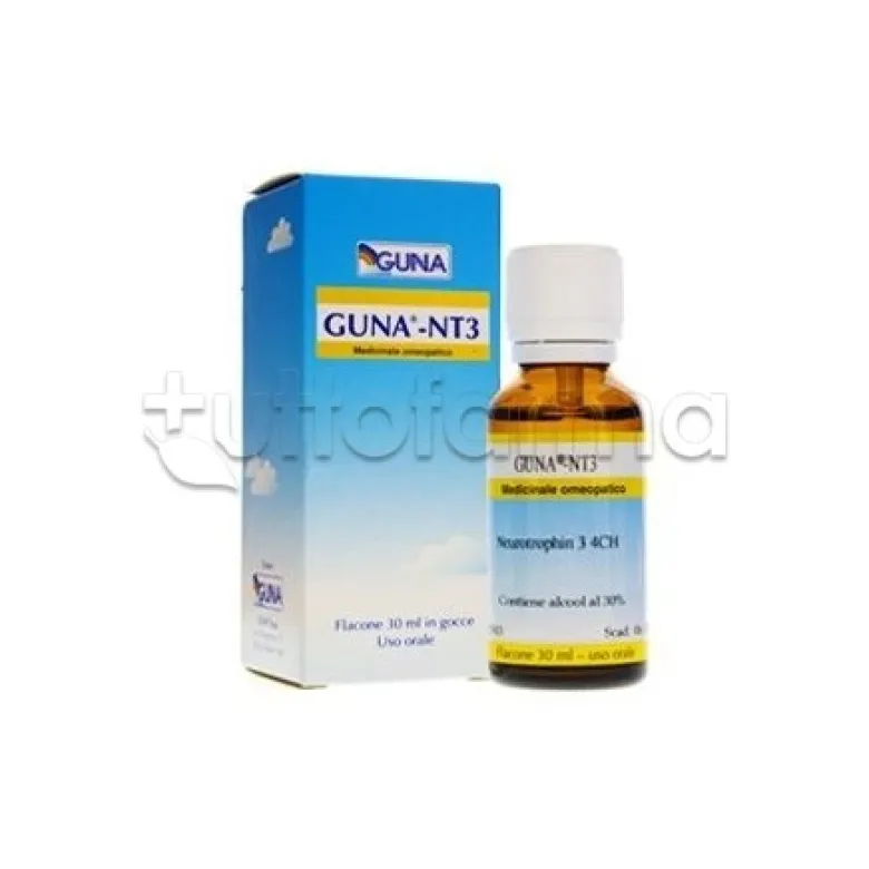 Guna NT3 4CH Rimedio Omeopatico Gocce 30ml