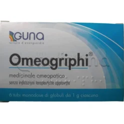 Guna Omeogriphi per Influenza e Raffreddore 1g 6 Tubi Dose
