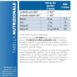 GunaVit D3K2 Integratore di Vitamina D e Vitamina K 30 Bustine