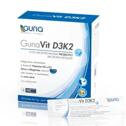 GunaVit D3K2 Integratore di Vitamina D e Vitamina K 30 Bustine