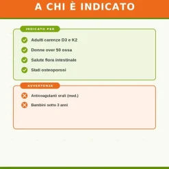 GunaVit D3K2 Integratore di Vitamina D e Vitamina K 30 Bustine