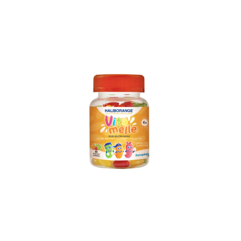 Haliborange Vitamelle Integratore Multivitaminico Bambini 60 Caramelle Gommose