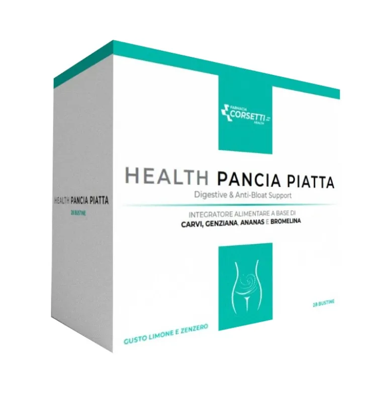 Health Pancia Piatta integratore per digestione e gonfiore 28 bustine