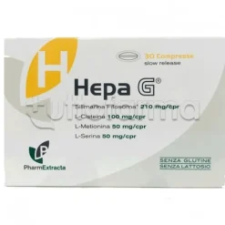 Hepa G Integratore per Salute del Fegato 30 Compresse