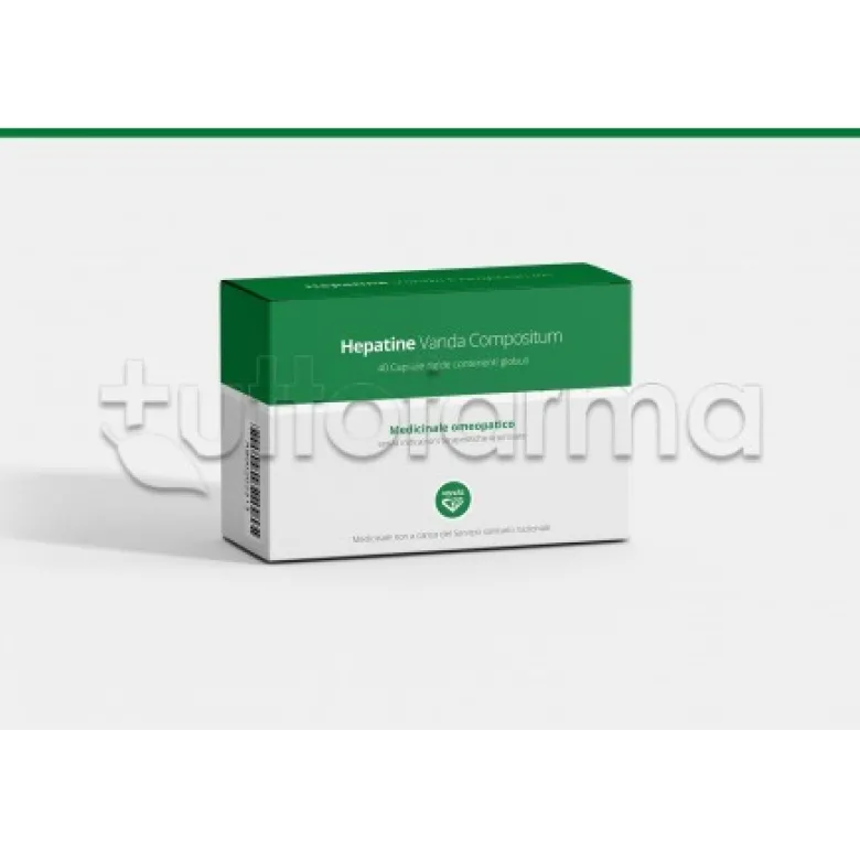 Hepatine Vanda Compositum Integratore 40 Compresse