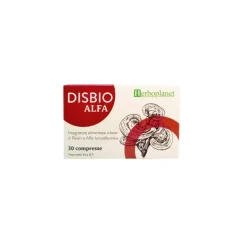Herboplanet Disbio Alfa Integratore per Sistema Immunitario 30 Compresse