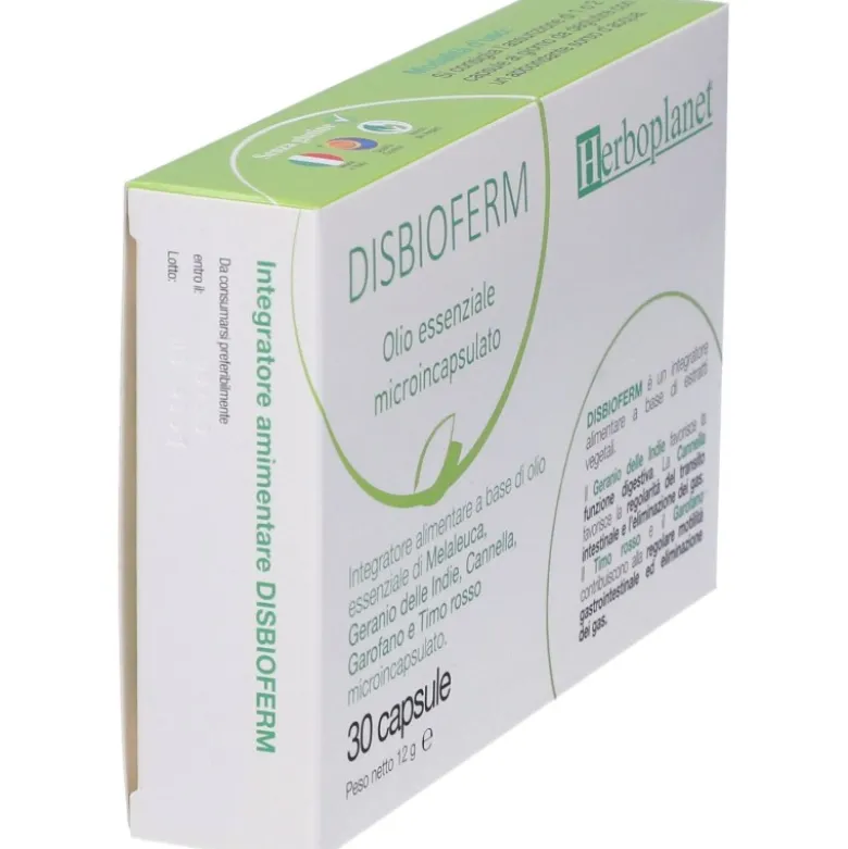 Herboplanet DisbioFerm Integratore per Digestione 30 Compresse
