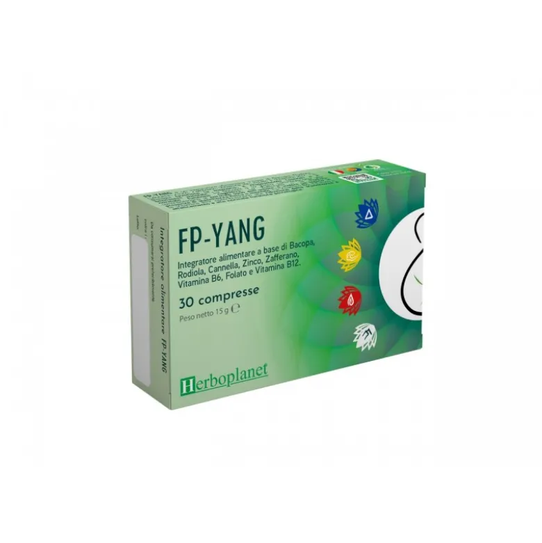 Herboplanet FP- Yang Integratore per la Memoria 30 Compresse