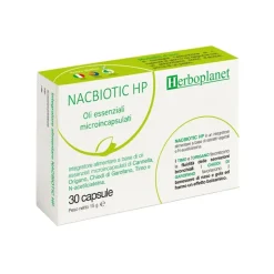 Herboplanet Nacbiotic Integratore per Vie Respiratorie 30 Capsule