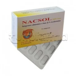 Herboplanet Nacsol Integratore Antiossidante 12 Compresse