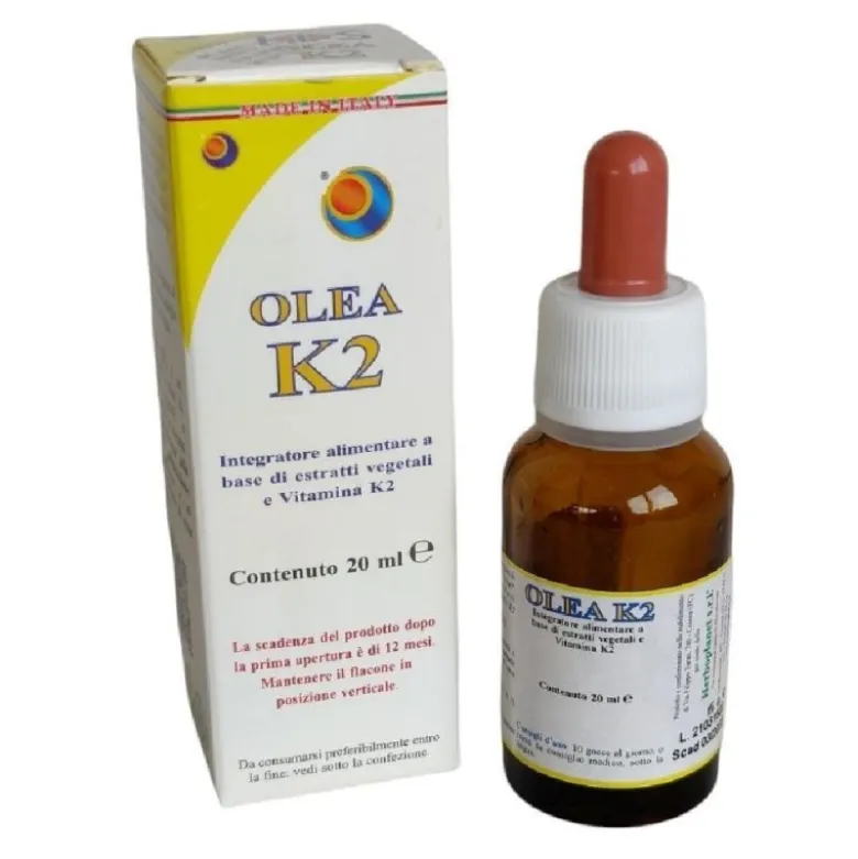 Herboplanet Olea K2 Integratore Vitaminico Gocce 20ml
