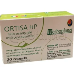 Herboplanet Ortisa Hp Integratore Olio Essenziale 30 Capsule