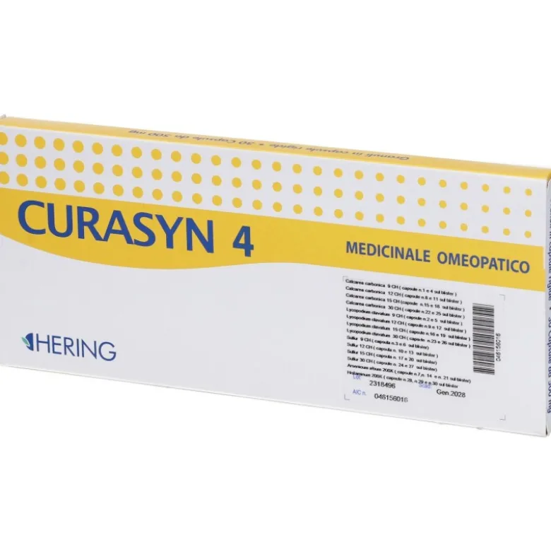 Hering Curasyn 4 Rimedio Omeopatico 30 Capsule