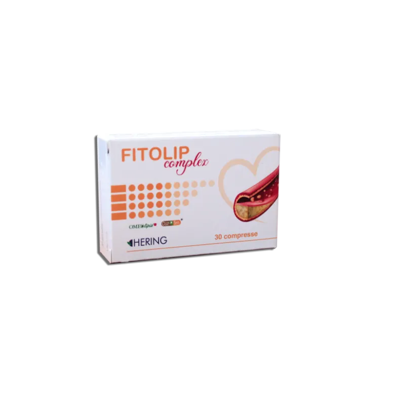 Hering Fitolip Complex Integratore per Trigliceridi e Colesterolo 30 Compresse