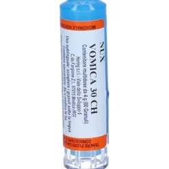 Hering Nux Vomica 30CH Granuli Omeopatici Senza Glutine e Lattosio Tubo 4 g