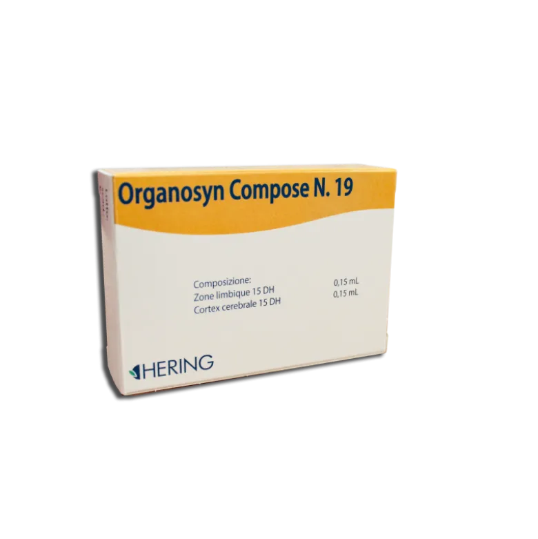 Hering Organosyn Compose 19 Medicinale Omeopatico 15 Fiale da 2ml