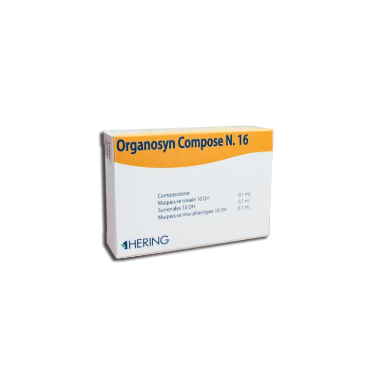 Hering Organosyn Compose 16 Medicinale Omeopatico 15 Fiale da 2ml