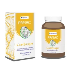 Hering Prolac Cordyceps per Difese Immunitarie e Vie Respiratorie 90 Compresse