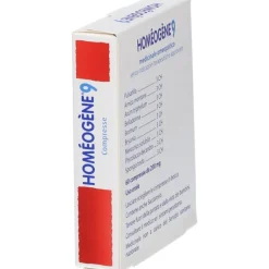 Homeogene 9 Medicinale Omeopatico60 compresse
