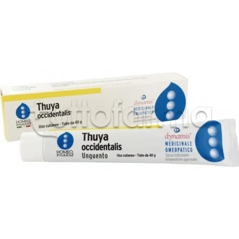 HomeoPharm Thuya Occidentalis Unguento Omeopatico Uso Topico 40g