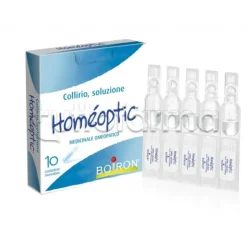 Homeoptic Boiron - Collirio Omeopatico Antisettico Antiallegico 10 Fiale Monodose