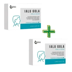 Ialu Gola Sollievo per Mal di Gola 20 Compresse + CONFEZIONE OMAGGIO