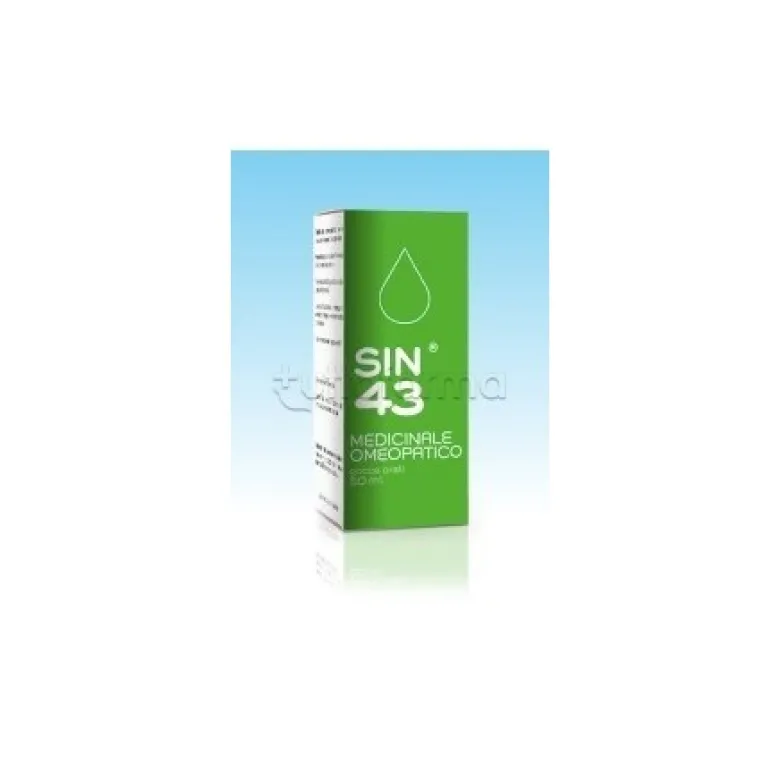 Igeakos Sin 43 Gocce Omeopatiche per Benessere Generale 50ml