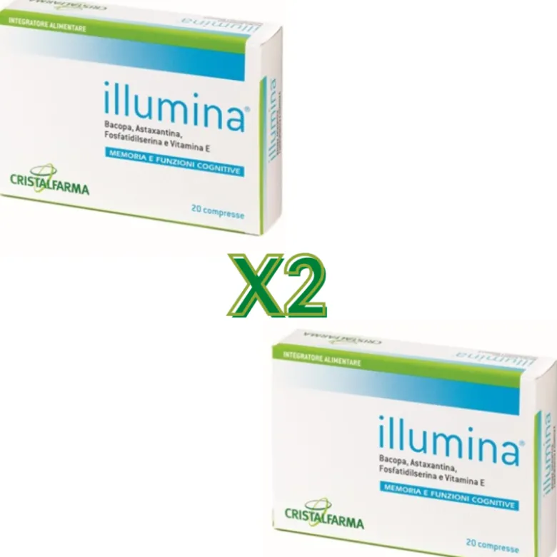 Illumina integratore per memoria e funzioni cognitive 40 compresse