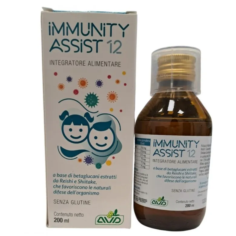 Immunity Assist 12 Sciroppo Bambini Difese Immunitarie 200ml