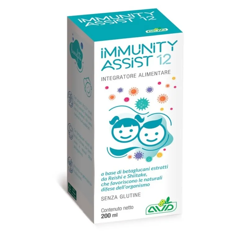 Immunity Assist 12 Sciroppo Bambini Difese Immunitarie 200ml