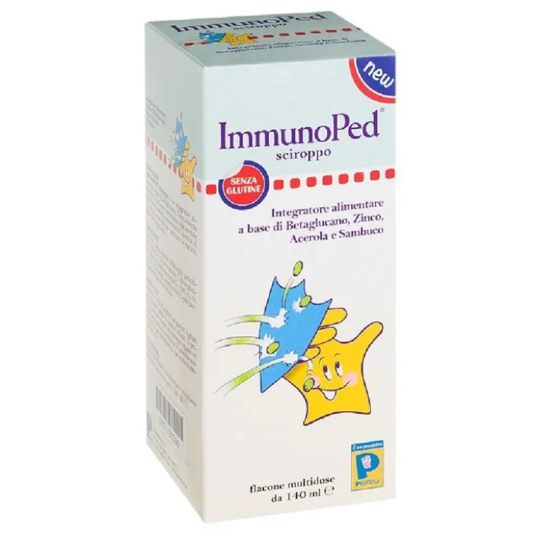 ImmunoPed Integratore Difese Immunitarie Bambini Sciroppo 140ml