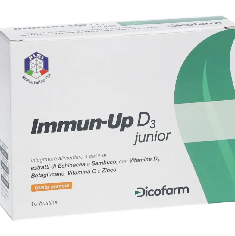 Immun Up D3 Junior Integratore per Bambini 10 Bustine